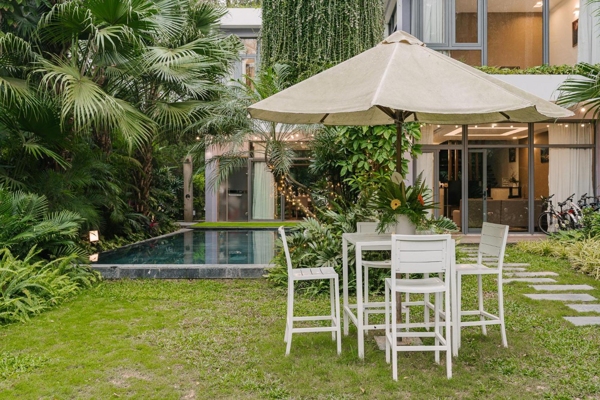 Rosee Villa - Green Villa With Private Pool ハノイ市 エクステリア 写真