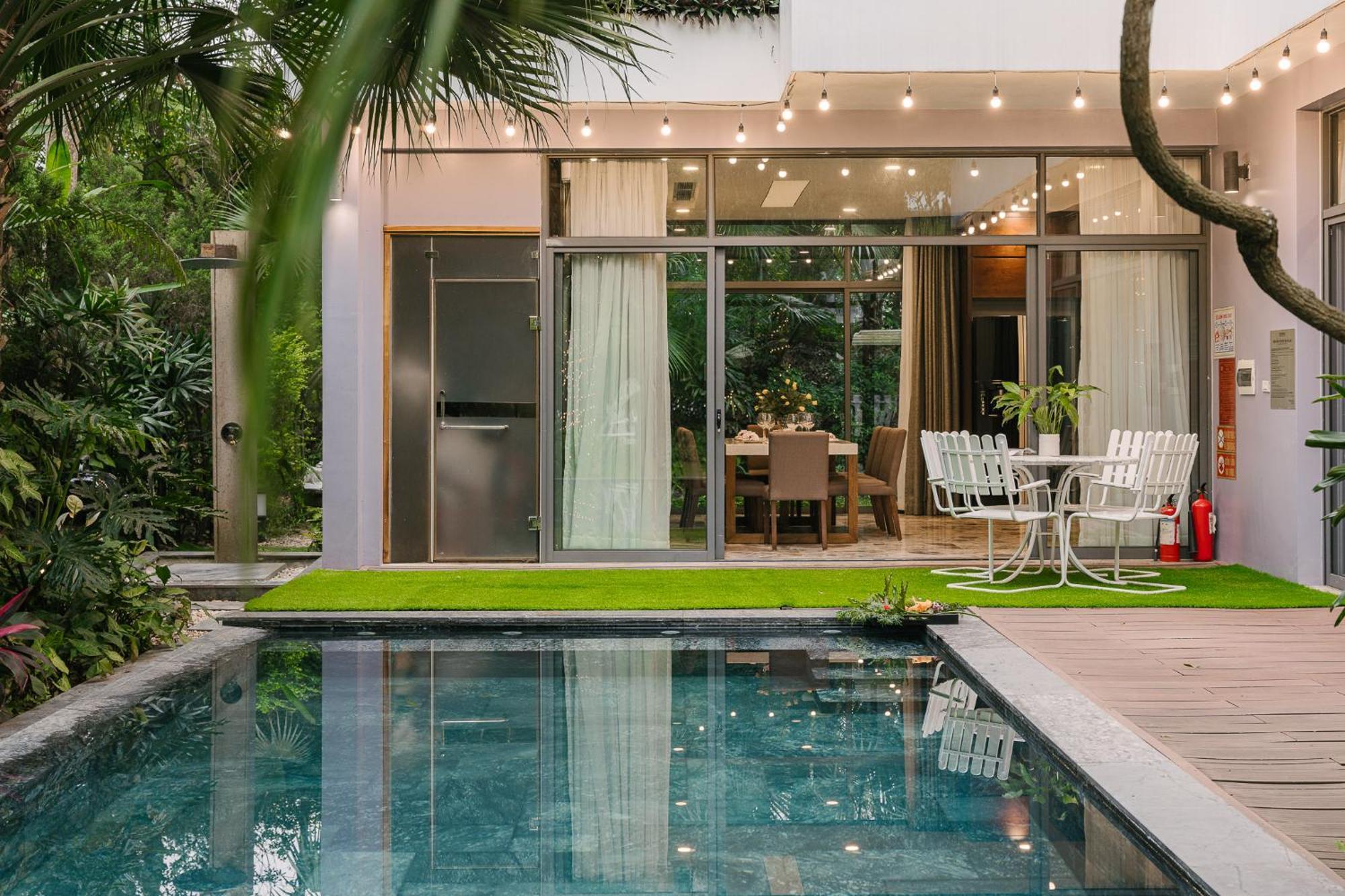 Rosee Villa - Green Villa With Private Pool ハノイ市 エクステリア 写真